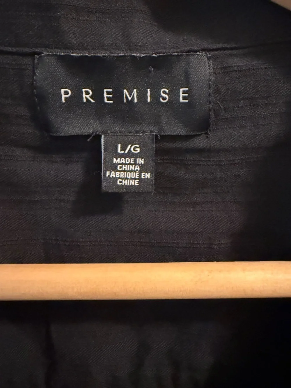 🌟 Bundle! Lucky Brand Seersucker & Premise Button Down Shirts L 🌟